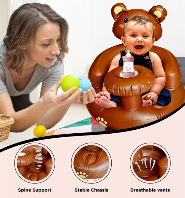 Baby Bear Inflatable Seat — The Perfect Helper for Active Little Ones